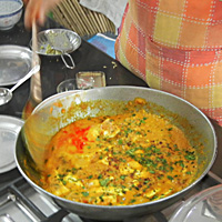 Zubereitung Paneer Masala