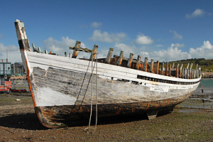 Altes Fischerboot